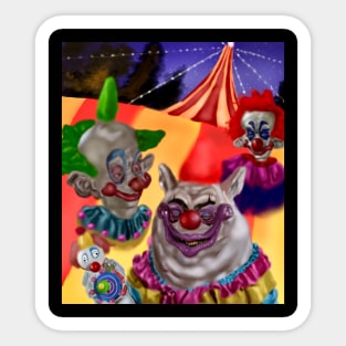 Big top fun Sticker